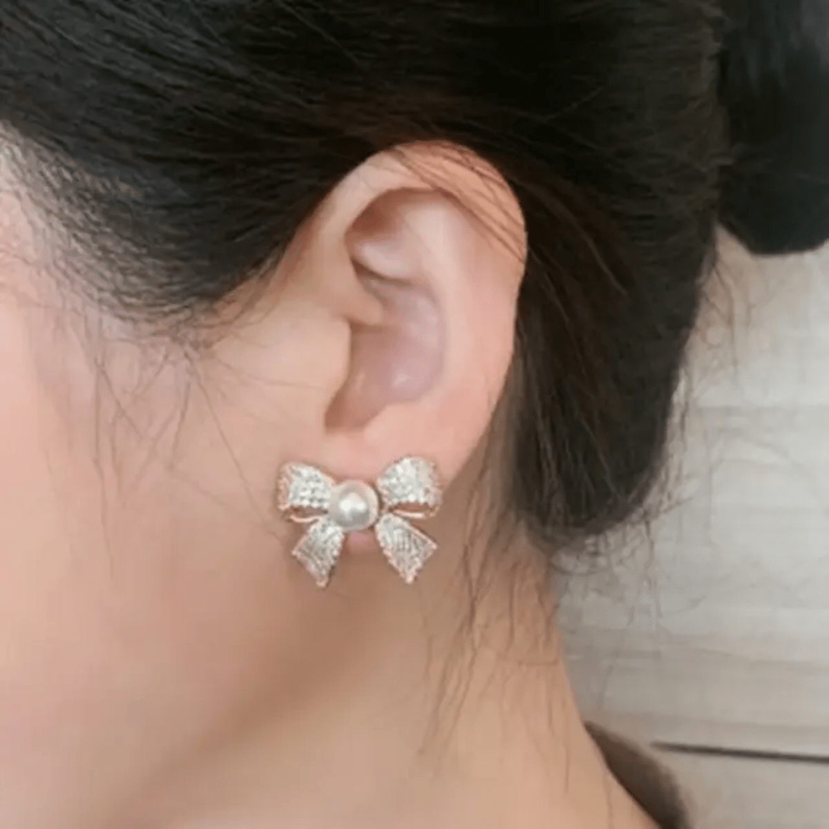 Korean Pearl Drops Earrings