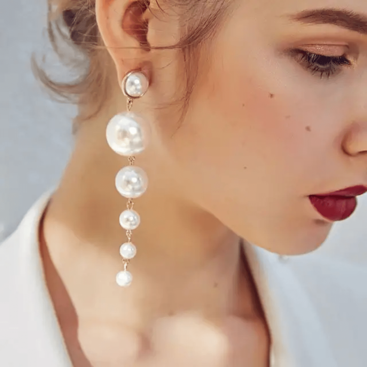 Danglers - Pearl earrings