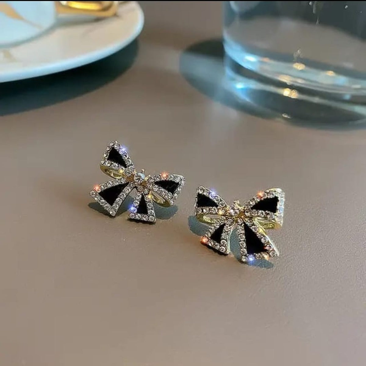 Korean Bow Earrings