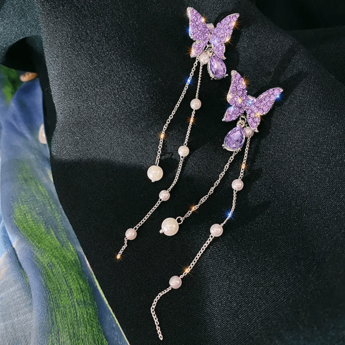 Danglers - Butterfly earrings