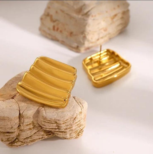 Anti-Tarnish Stud Earrings