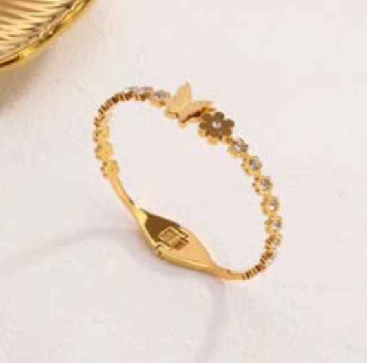 Butterfly Anti-Tarnish Kada