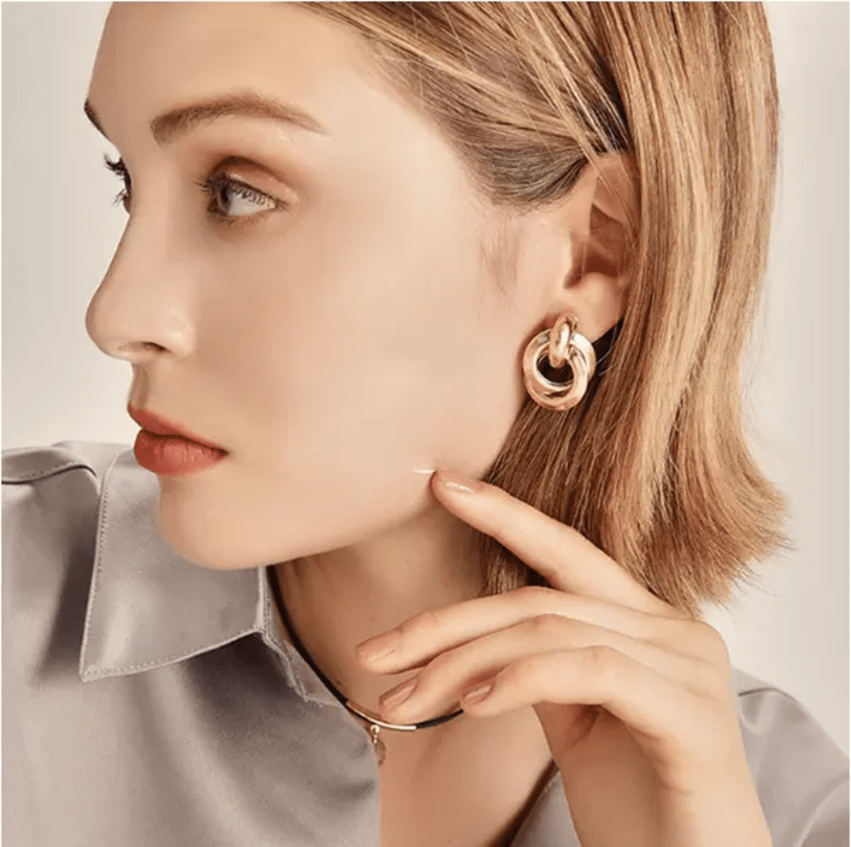 Anti-Tarnish Stud Earrings