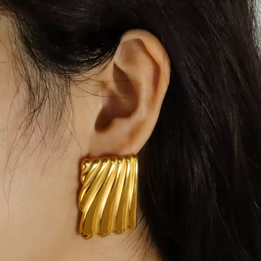 Anti-Tarnish Stud Earrings