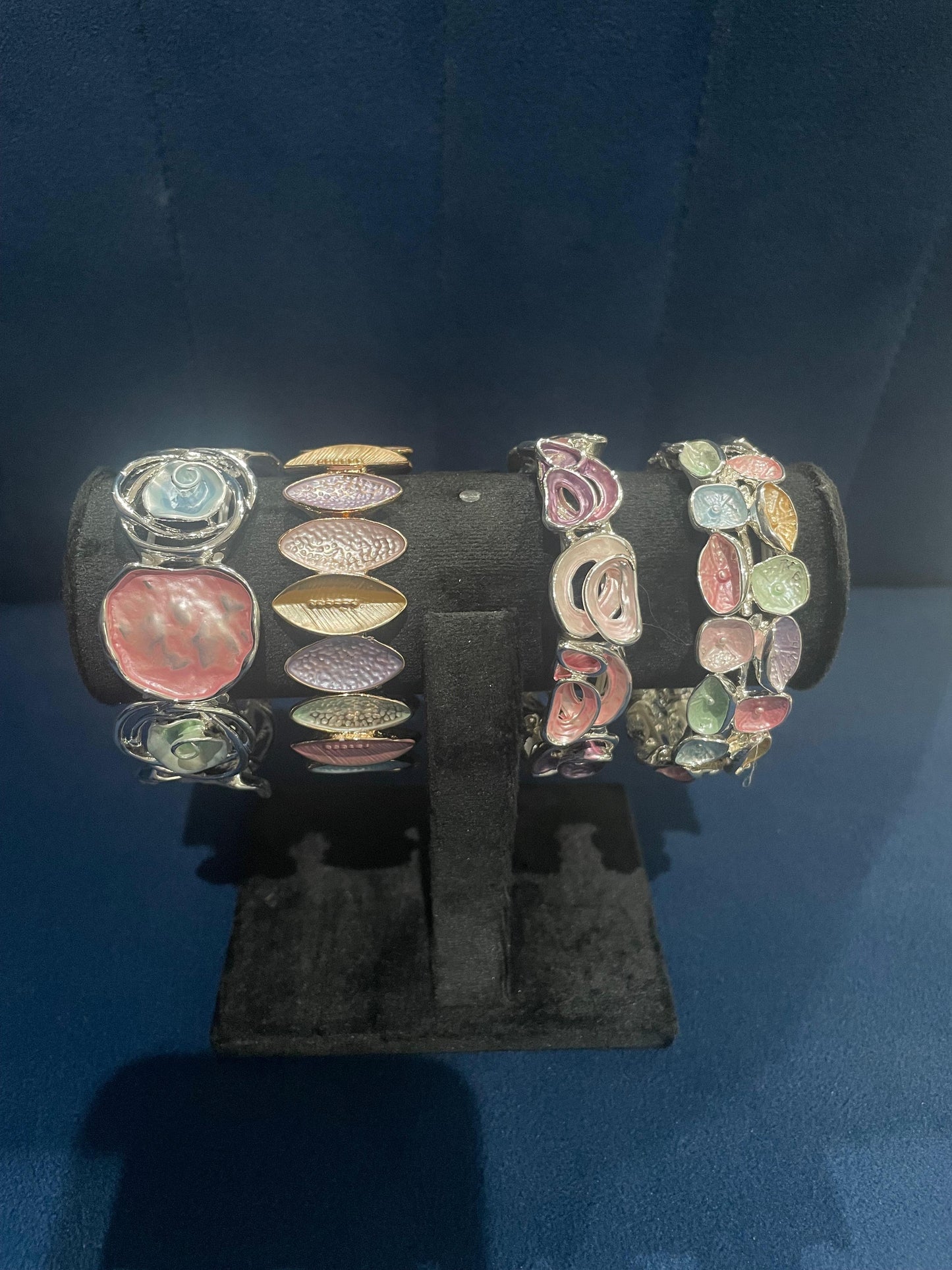 Colorful Metal Finish Bracelet