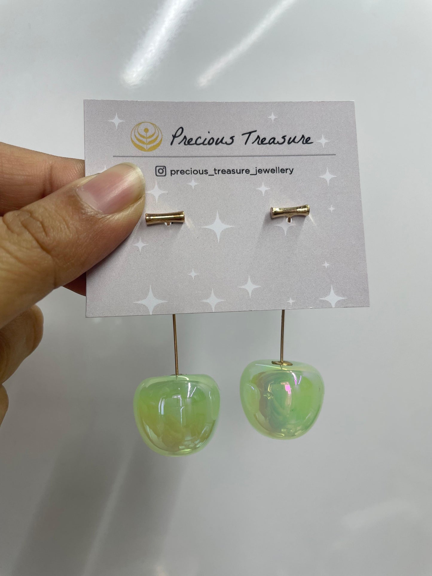 Cherry Colorful Drops Earrings