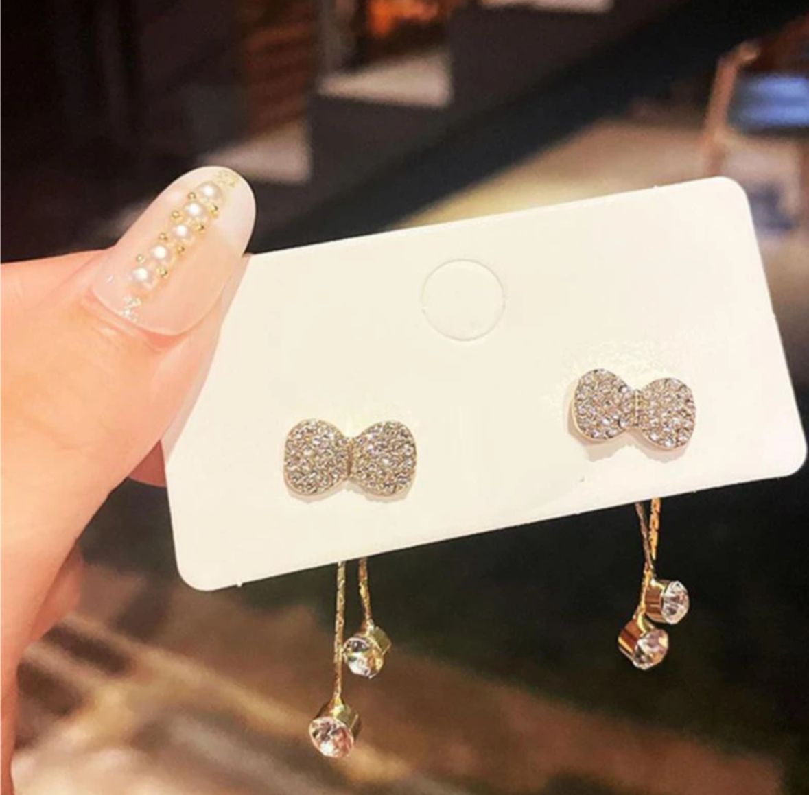 Danglers - Stone Earrings