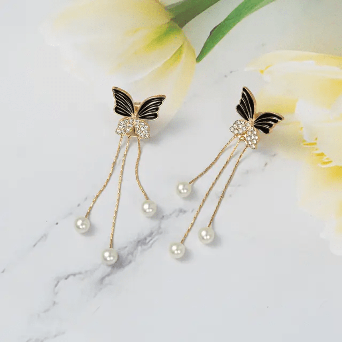 Danglers - Butterfly earrings
