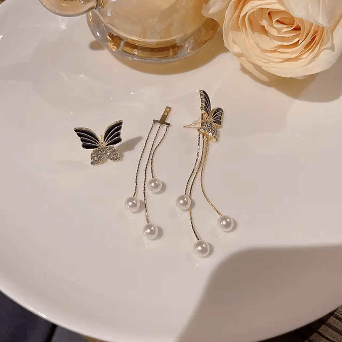 Danglers - Butterfly earrings