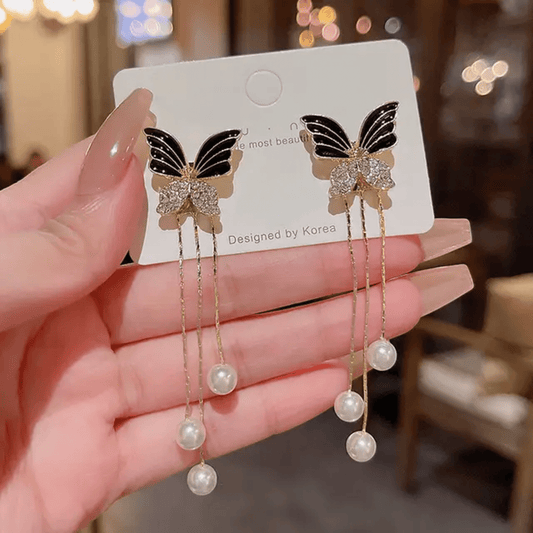 Danglers - Butterfly earrings