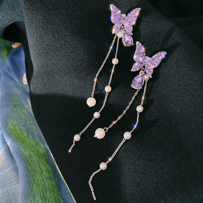 Danglers - Butterfly earrings