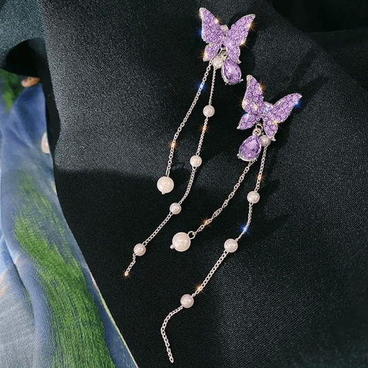 Danglers - Butterfly earrings