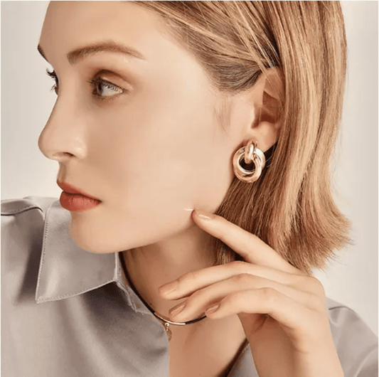 Anti-Tarnish Stud Earrings