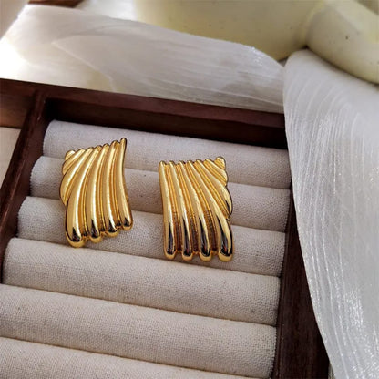 Anti-Tarnish Stud Earrings