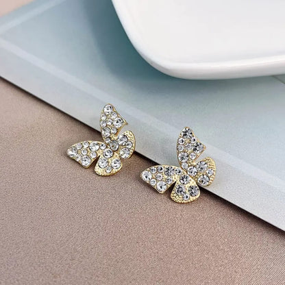 Korean Butterfly Stud Earrings