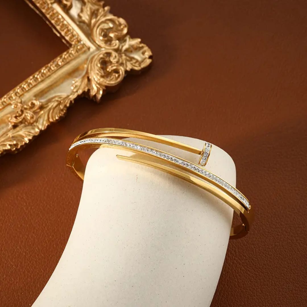 Korean Style  Anti-Tarnish Kada
