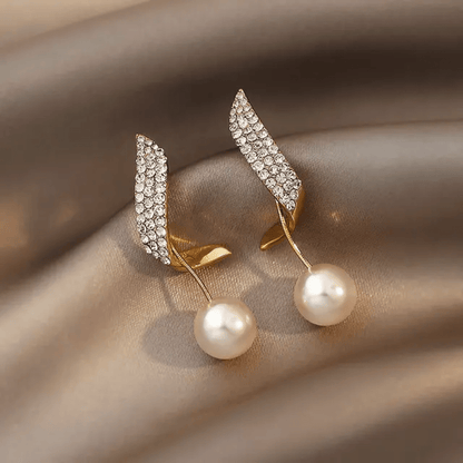 Korean Pearl Drops Earrings