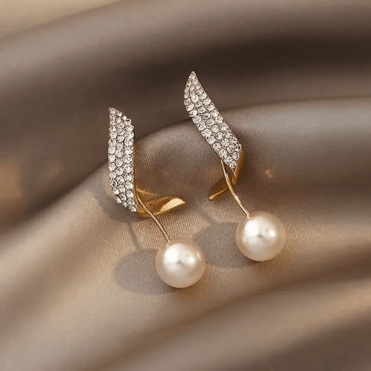 Korean Pearl Drops Earrings