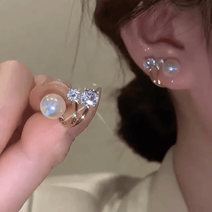 Korean Pearl Stud Earrings