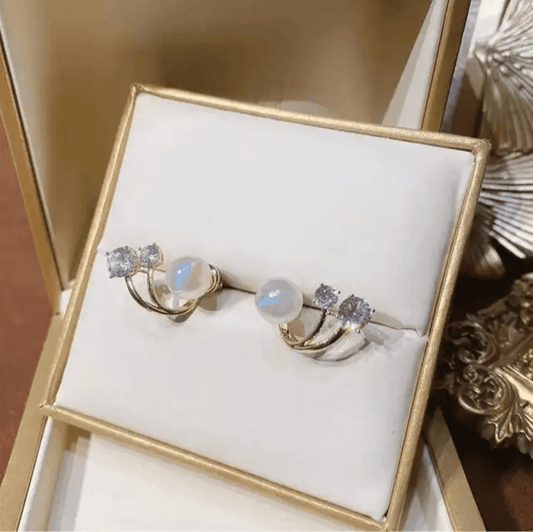 Korean Pearl Stud Earrings