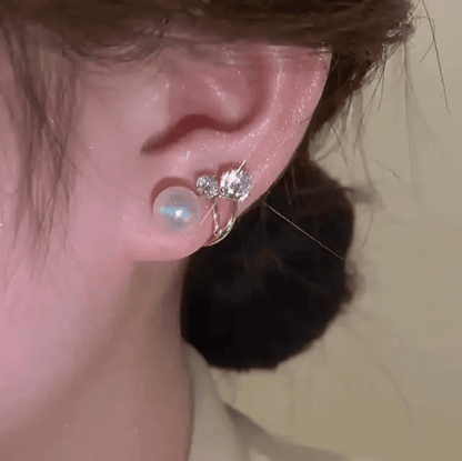 Korean Pearl Stud Earrings