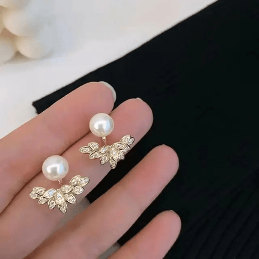 Korean Pearl Drops Earrings