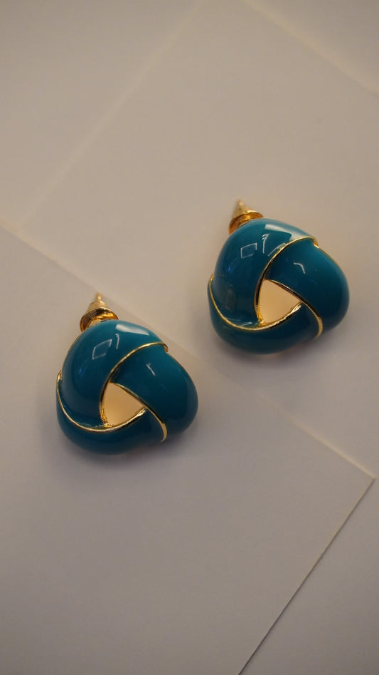 Korean colorful earring