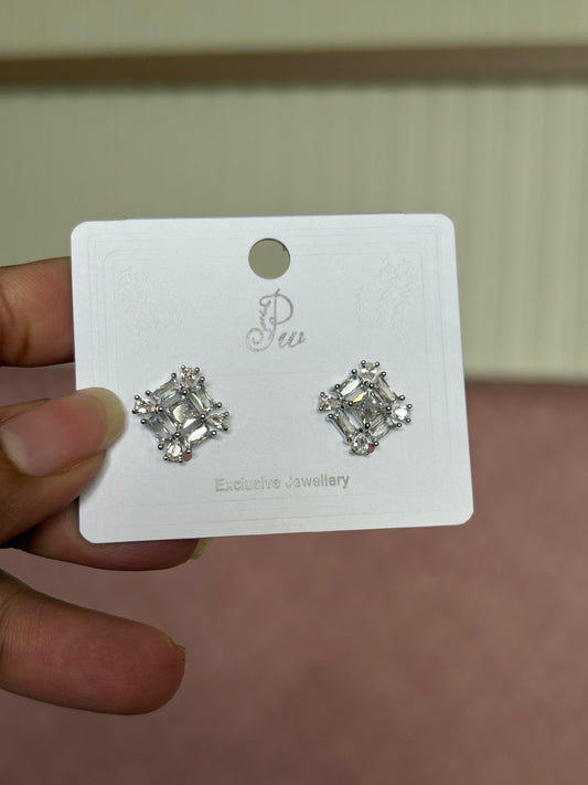 Korean diamond stud