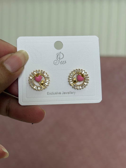 Korean diamond stud