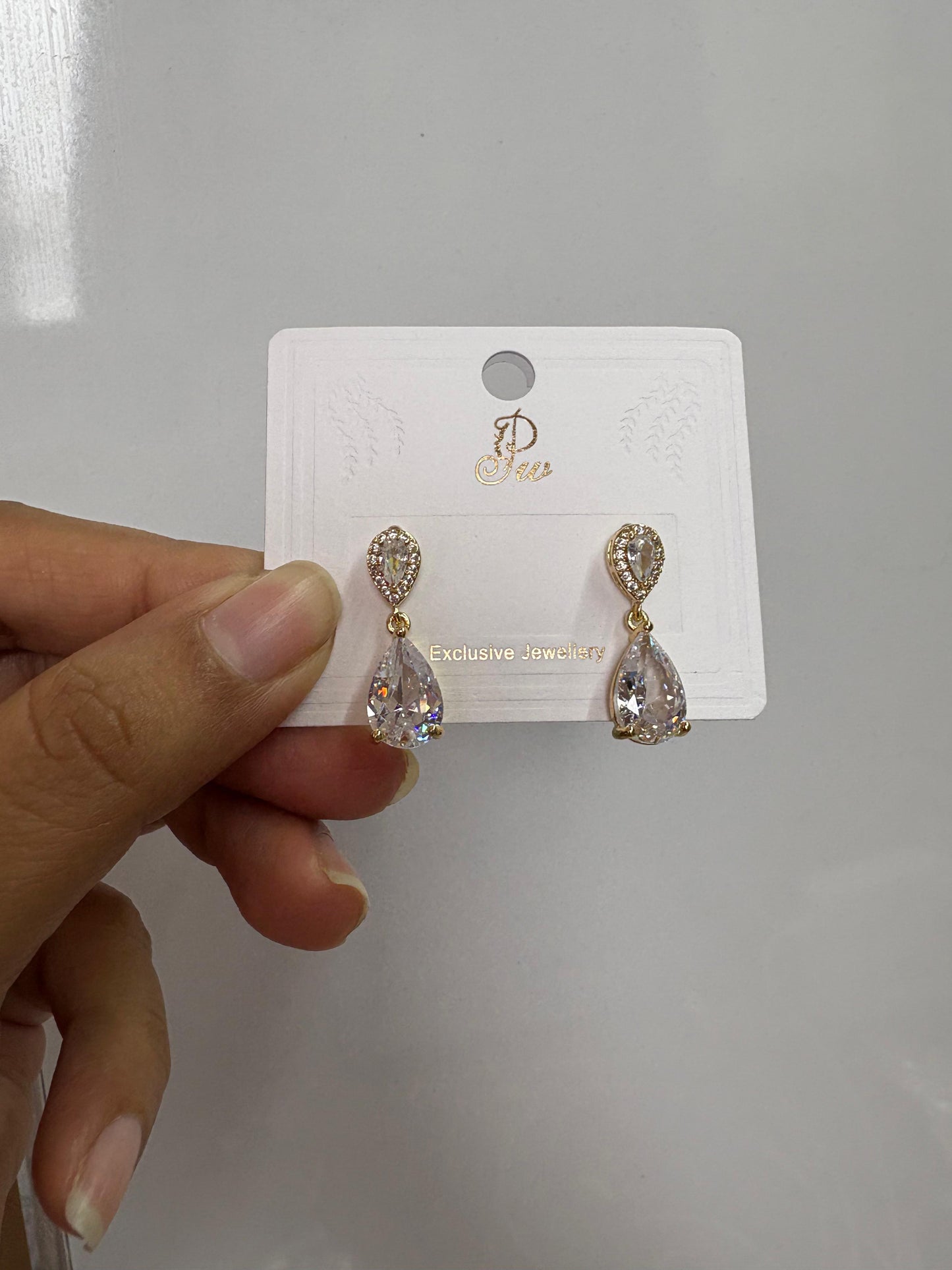 Korean diamond stud