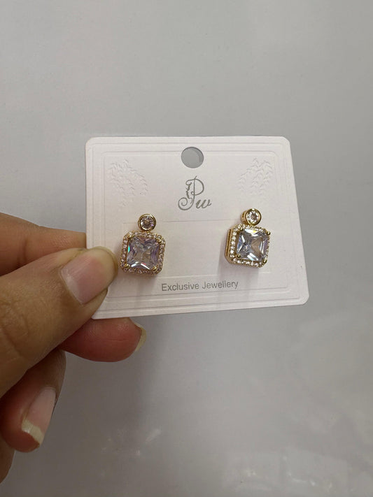 Korean diamond stud
