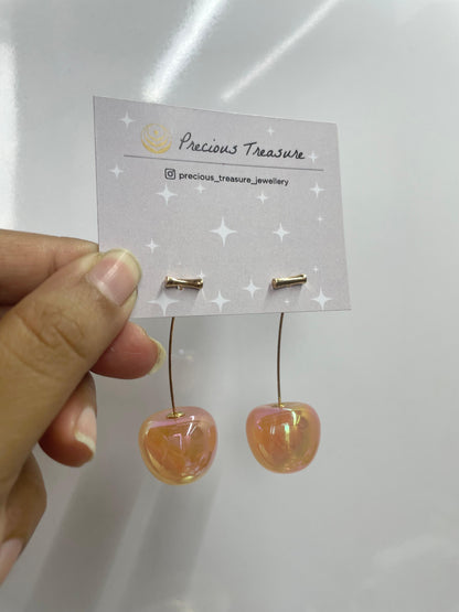 Cherry Colorful Drops Earrings