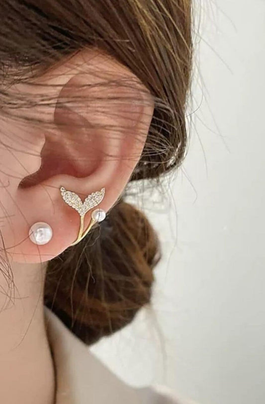 Korean Pearl Stud Earrings