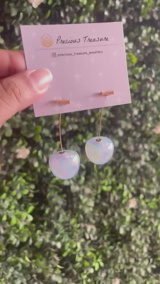 Cherry Colorful Drops Earrings