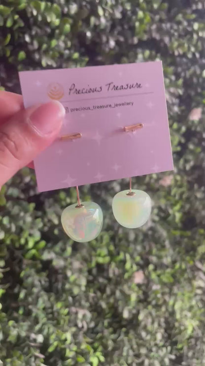 Cherry Colorful Drops Earrings